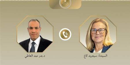 وزير الخارجية يبحث مع عضو المجلس التنفيذي لغزة تطورات الأوضاع في الأراضي المحتلة