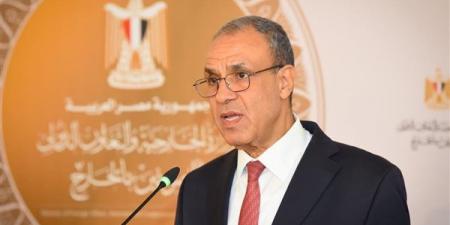 وزير الخارجية: لا أمن ولا استقرار دون حل القضية الفلسطينية