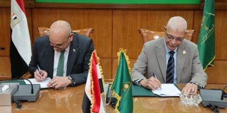 بروتوكول تعاون بين جامعتي مدينة السادات والمنوفية لدعم المشروعات الهندسية