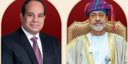 سلطان عمان يهنئ السيسي بذكرى ثورة 23 يوليو