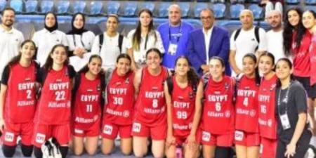 عمرو مصيلحى يدعم منتخبى الناشئين والناشئات على هامش تصفيات الأفروباسكت