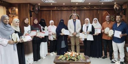 تعليم دمياط يكرم الفائزين في مسابقة مدرسة صديقة للصحة النفسية