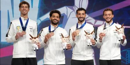 إنجاز تاريخي، ياسر إدريس يهنئ منتخب السلاح ببرونزية بطولة العالم