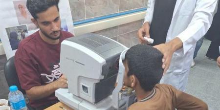 قافلة طبية للكشف على العيون وتوزيع 2000 نظارة طبية بالمجان على مدار أسبوع بسوهاج