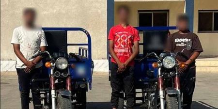 «استعراضات التروسيكل» تنتهي بالضبط، فيديو على طريق الشرقية يقود الأمن إلى المتهمين