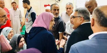 محافظ الدقهلية يتفقد انتظام العمل بعيادة التأمين الصحي بجديلة