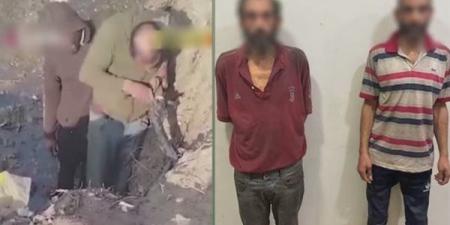 بعد عام من الواقعة، فيديو متداول يكشف محاولة سرقة كابل كهرباء بالقليوبية