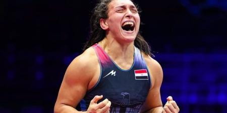 سمر حمزة تتأهل إلى نهائي المصارعة في دورة ألعاب البحر المتوسط - النيل نيوز