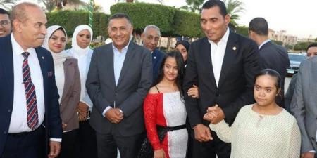 محافظ القليوبية ووزير الشباب والرياضة يفتتحان عددًا من المنشآت بنادي العبور الرياضي - النيل نيوز