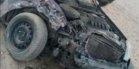 السيارة بقت خردة، صور جديدة من موقع حادث طريق الدواويس بالإسماعيلية - النيل نيوز