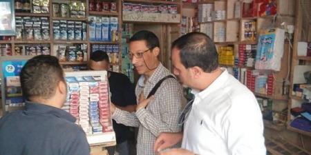 ضبط 10 آلاف كيس مكملات غذائية وعبوات ألبان أطفال مدعمة بالمنيا - النيل نيوز