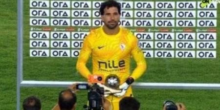 مهدى سليمان رجل مباراة الزمالك والبنك الأهلى فى الدورى - النيل نيوز