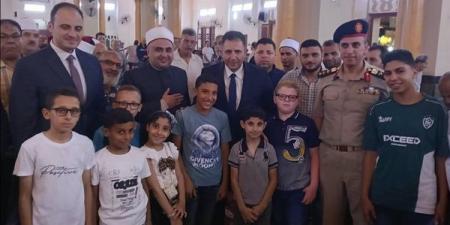 محافظ دمياط يشهد احتفالية الأوقاف بذكرى المولد النبوي بمسجد البحر - النيل نيوز
