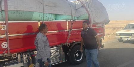 تموين الوادي الجديد: ضبط 5,6 طن قمح محلي مخالف لقواعد التداول بطريق تنيدة منفلوط - النيل نيوز