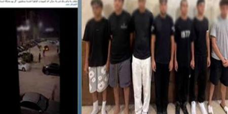 القبض على 7 أشخاص في مشاجرة داخل تجمع سكني بالقطامية بسبب معاكسة فتاة - النيل نيوز