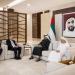 خالد بن محمد يبحث فرص التعاون وتطوير الشراكات مع رئيس «ستيت ستريت»