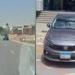 القبض على قائد سيارة لسيره عكس الاتجاه بأحد الطرق بالجيزة