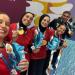 منتخب مصر لسيدات تنس الطاولة يتوج بذهبية الفرق في دورة ألعاب البحر المتوسط - النيل نيوز