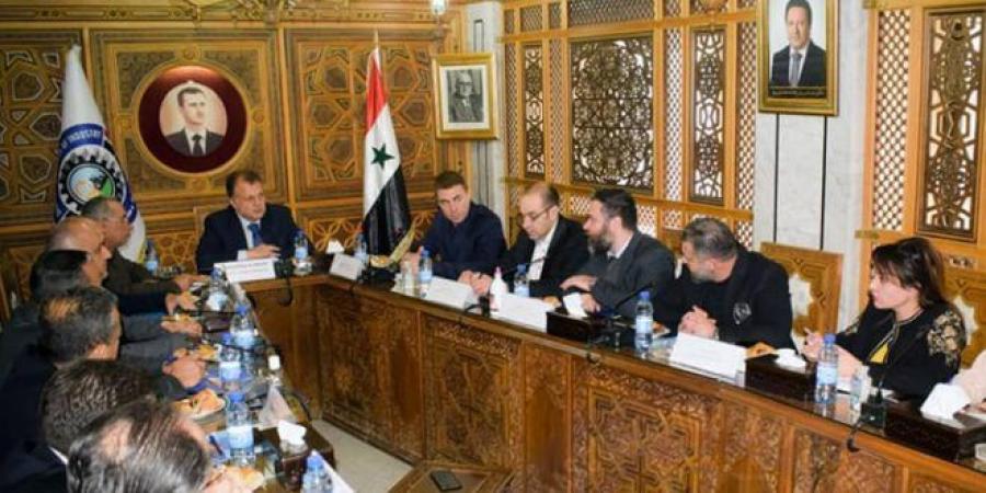 مباحثات
تعاون
سورية
روسية
في
مجالات
الصناعة
والتجارة
والاستثمار