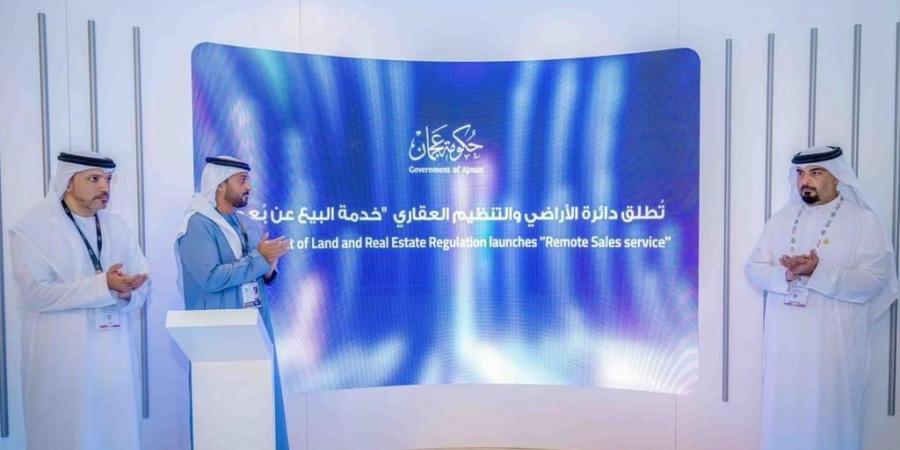 عبدالعزيز بن حميد يطلق خدمة «البيع عن بعد» لـ«أراضي عجمان»