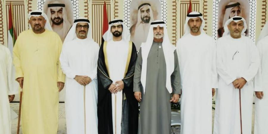 وزير التسامح يحضر أفراح الظاهري وابن دلموك