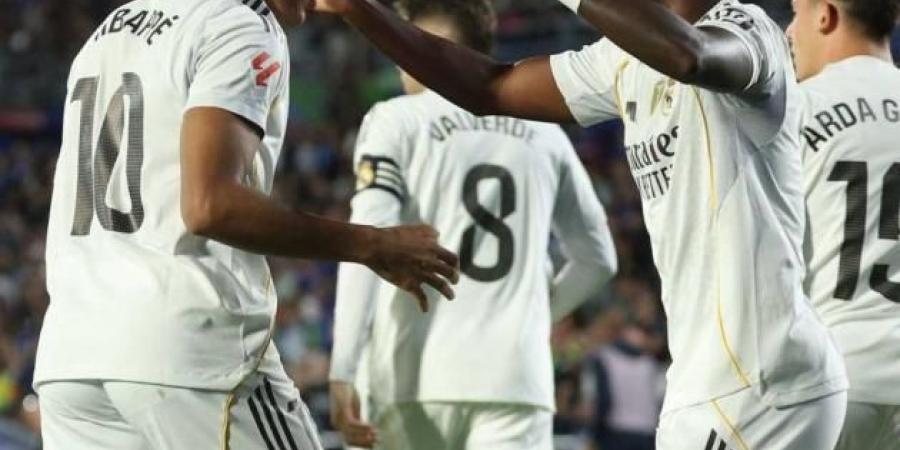 مبابي يسجل للمباراة 11 على التوالي.. ريال مدريد يهزم خيتافي ويحتفظ بصدارة «الليغا»
