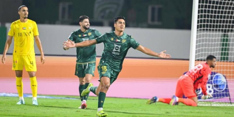 خورفكان يبعد الوصل عن المركز الثالث للدوري