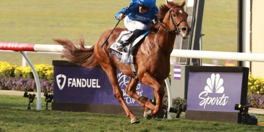 «نوتابل سبيش» يفوز بسباق «البريدرز كب مايل»