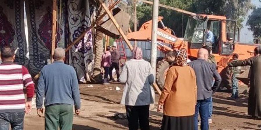 "الزراعة" تعلن إزالة 390 حالة تعدي على الأراضي الزراعية خلال أسبوع