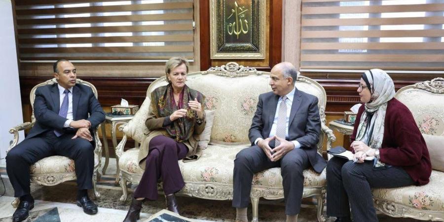 محافظ المنيا يستقبل سفيرة الاتحاد الأوروبي لبحث أوجه التعاون التنموي