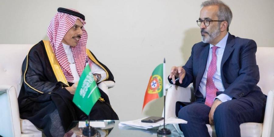 وزير الخارجية يلتقي وزير خارجية البرتغال