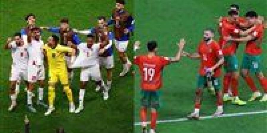 التشكيل
      الرسمي
      لمنتخب
      المغرب
      والأردن
      فى
      نهائي
      كأس
      العرب