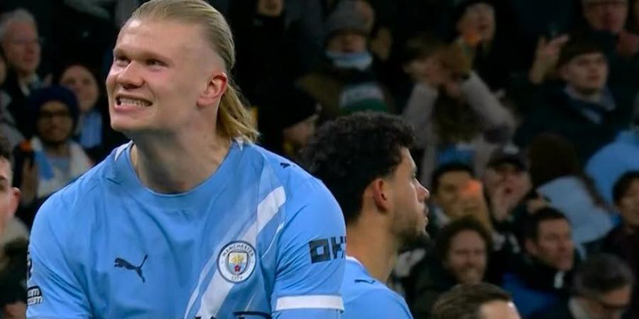 مان سيتي ضد برايتون.. هالاند يسجل الهدف الأول لـ مانشستر سيتي أمام برايتون في الدوري الإنجليزي