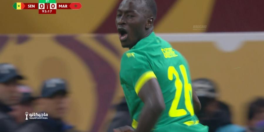 منتخب المغرب.. بابي جي يسجل هدف صاروخي لـ السنغال أمام المغرب في نهائي كأس الأمم الإفريقية