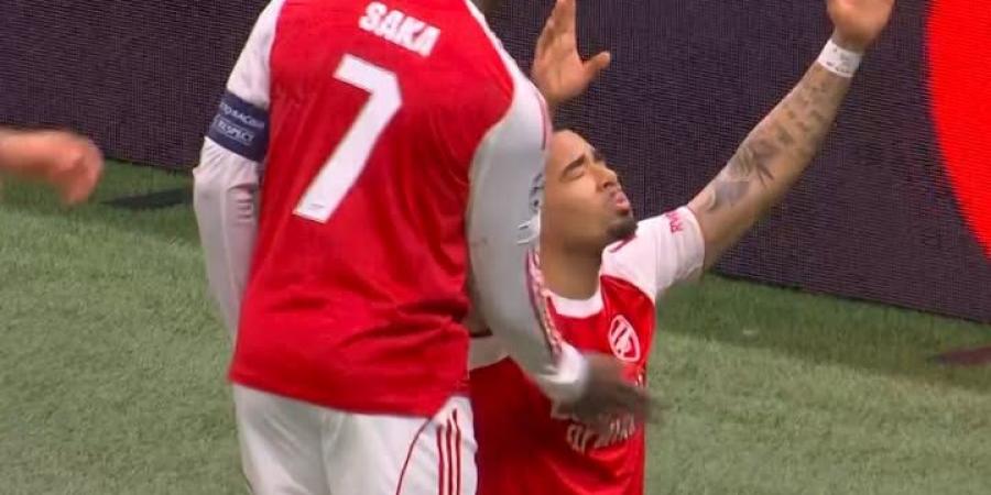 الإنتر ضد آرسنال.. خيسوس يسجل الهدف الأول لـ أرسنال أمام إنتر ميلان في دوري أبطال أوروبا