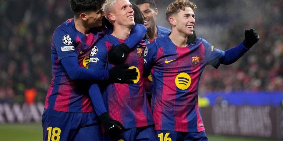 سلافيا براغ ضد برشلونة.. برشلونة يضرب سلافيا براج (4-2) في مباراة مثيرة بـ دوري أبطال أوروبا