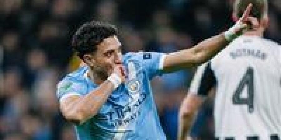 مان سيتي ضد نيوكاسل يونايتد.. أرقام عمر مرموش في مباراة مانشستر سيتي ونيوكاسل يونايتد في إياب نصف نهائي كأس رابطة المحترفين الإنجليزية