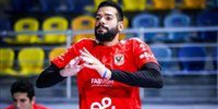 إيقاف مصطفى جابر لاعب الأهلي للكرة الطائرة حتى نهايه الموسم