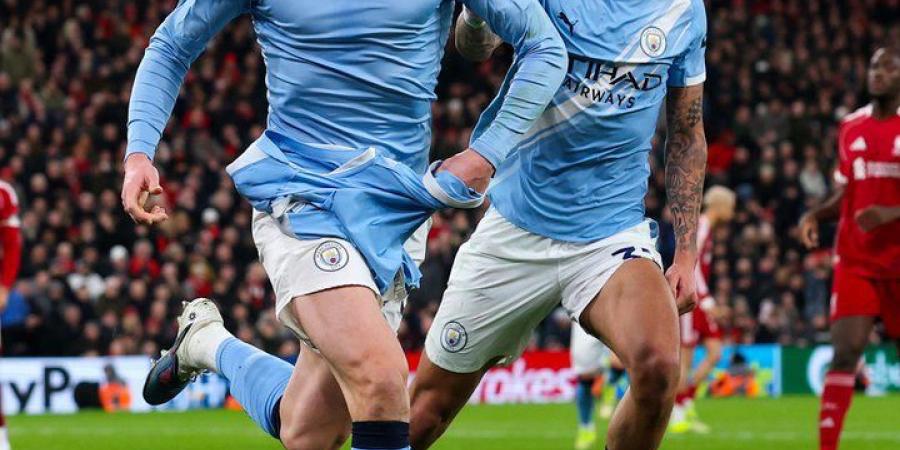 ليفربول.. ملخص اهداف ونتيجة مباراة ليفربول ومان سيتي في الدوري الإنجليزي الممتاز