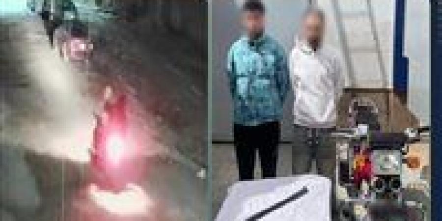 مزاح يتحول لجريمة.. ضبط طالبين أتلفا سيارة بسلاح أبيض في المنوفية
