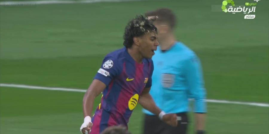 أتلتيكو مدريد ضد برشلونة.. لامين يامال يسجل الهدف الأول لـ برشلونة أمام أتلتيكو مدريد في دوري أبطال أوروبا