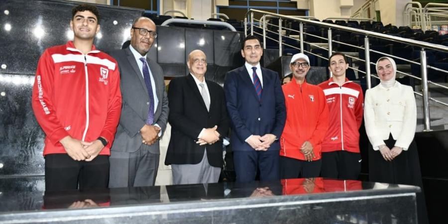 وزير الشباب والرياضة يشهد ختام كأس العالم سلاح الشيش