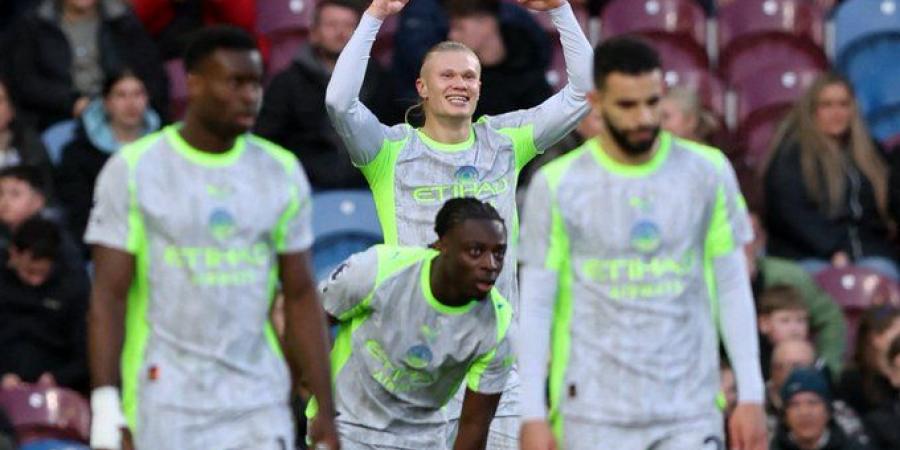 بيرنلي ضد مان سيتي.. ملخص اهداف ونتيجه مباراة مانشستر سيتي وبيرنلي في الدوري الإنجليزي الممتاز