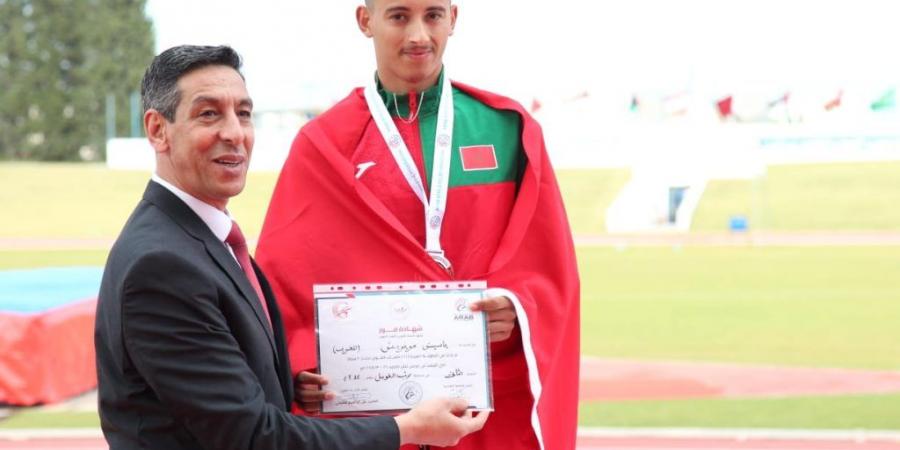 حاتم فودة يحضر افتتاح البطولة العربية لألعاب القوى ويتوج الأبطال