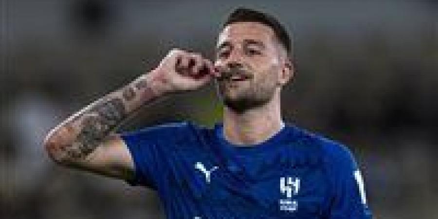 الهلال ضد ضمك.. سافيتش يسجل الهدف الأول لـ الهلال في مرمى ضمك بدوري روشن السعودي