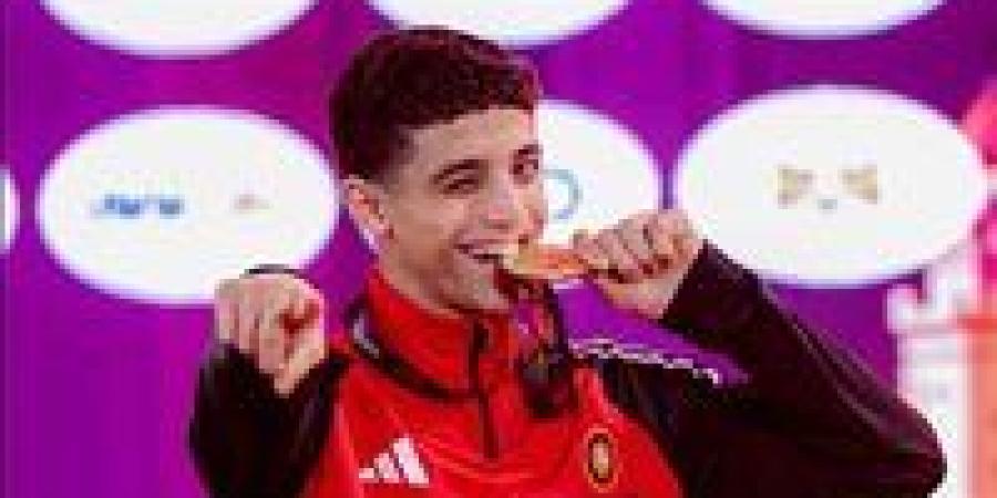 عبد الله حسونة لاعب المصارعة لـ تحيا مصر: كنت بحلم اني احقق الميدالية الذهبية في بطولة أفريقيا والحمد لله حققت حلمي