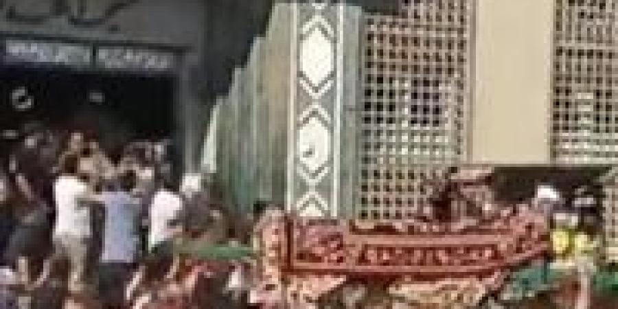العيد يتحول إلى حزن.. وداع مؤثر لأب ونجله بعد غرقهما داخل مزرعة أسماك بإدكو