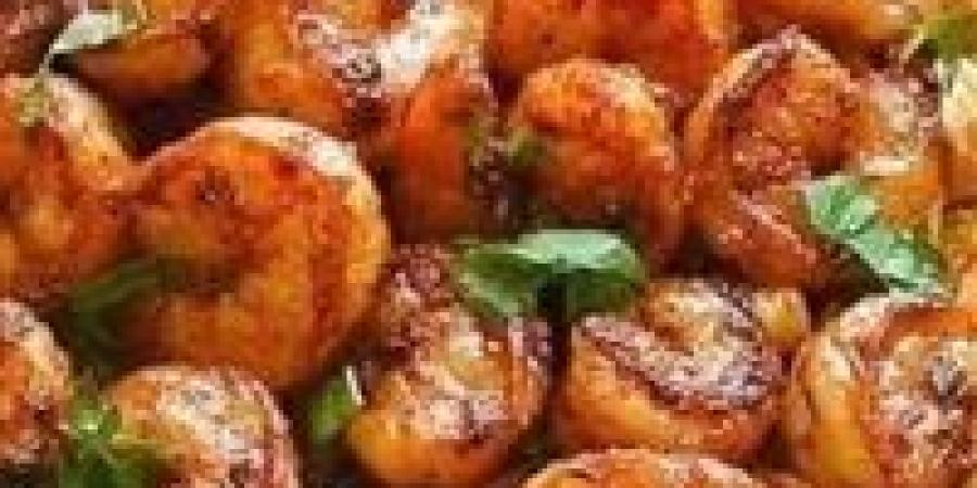 ترند الويك اند"مكرونة بالجمبري" طبق بحري شهي في دقائق