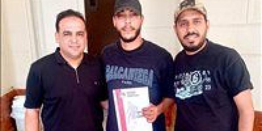 مصر للتأمين يتعاقد مع محمد الشابوري حارس مرمي الشرقية موسمين