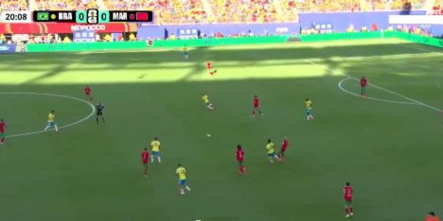 مباراة المغرب والبرازيل.. ملخص اهداف ونتيجه مباراة منتخب المغرب والبرازيل في كأس العالم 2026 بعد مرور 25 دقيقة